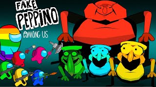 어몽어스 VS Fake Peppino | AMONG US ANIMATION