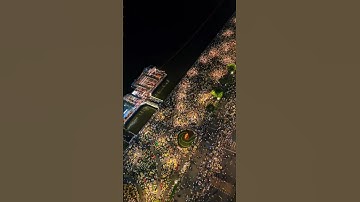 Pháo hoa tết chúc mừng năm mới | năm 2024 hoành tráng nhất Sài gòn #nhamattien  #shorts #phaohoa