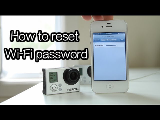 gopro wifi remote reset