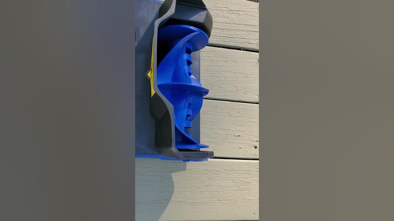 Home Depot Snow Joe model 320e electric snow shovel YouTube
