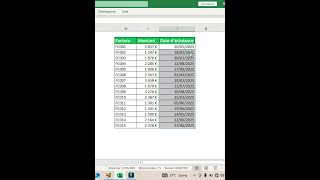 Mettre une alerte sur les dates d'échéance sur Excel #excel #excelpourdébutants