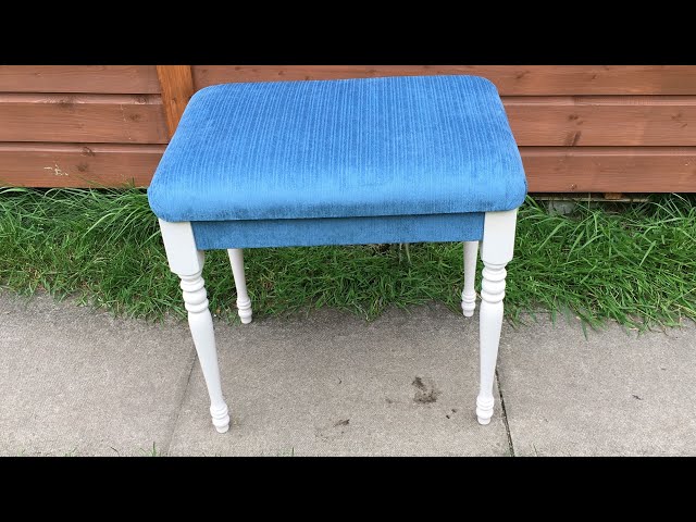 blue dressing table stool Homecoming Dress Blue Halter Sleeveless Short Prom Dress Party Dress US6 / As Picture