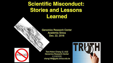 Scientific Misconduct: Stories and Lessons Learned