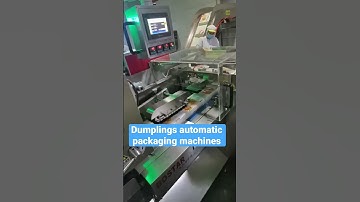 Dumplings automatic packaging machines