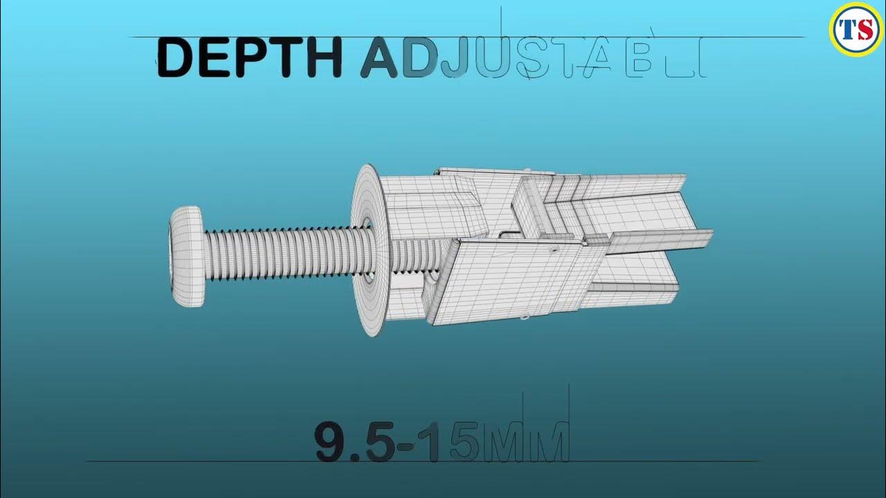 How to attach heavy items to plasterboard using TBolt Hanging Kits