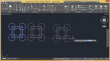 AutoCAD - Move and copy
