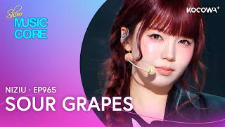 NiziU - Sour Grapes | Music Core EP965 | KOCOWA+