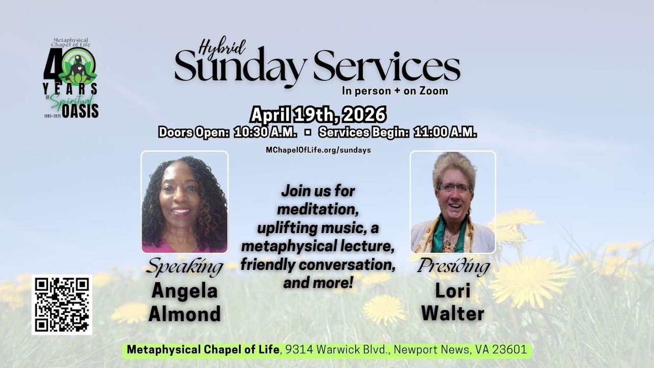 One Love: What the Dying Taught Me About How to Live | Angela Almond | Metaphysical Chapel of Life