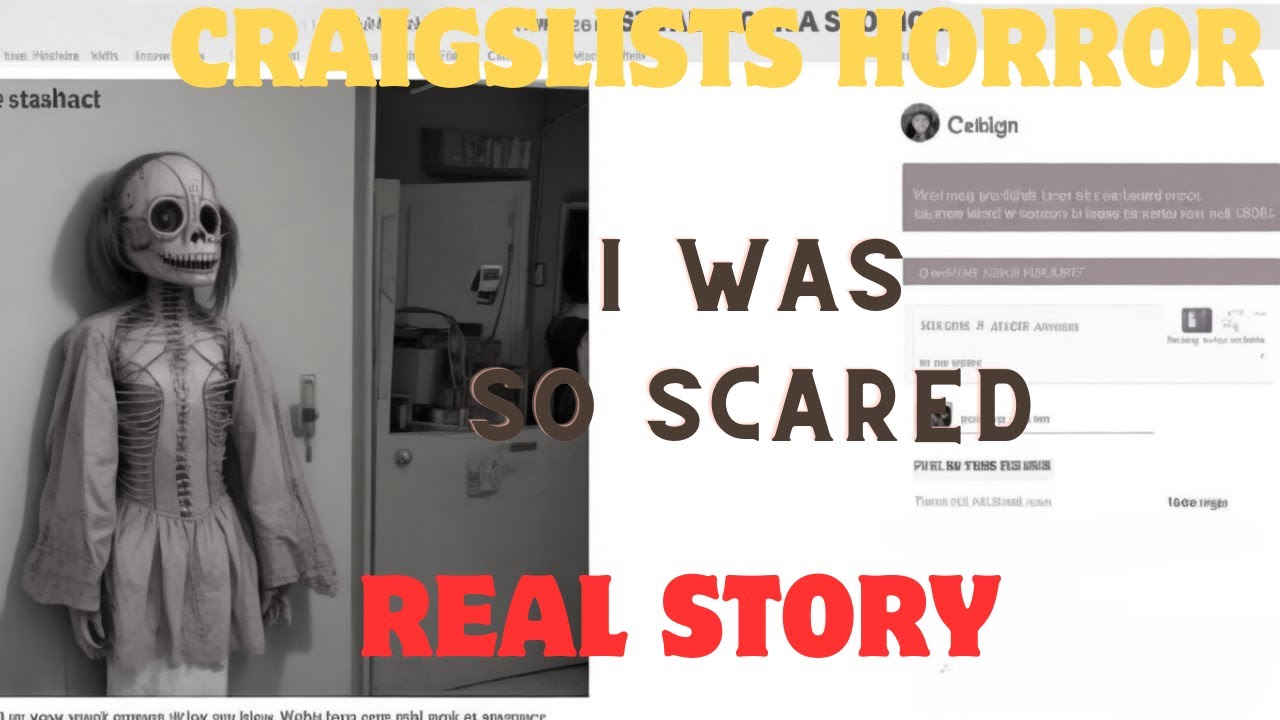 2 Disturbing True Craigslist Horror Stories YouTube