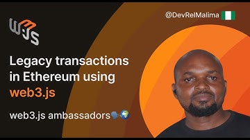 Creating and Sending and Legacy Transactions in Ethereum with web3.js