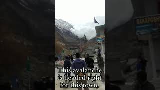 Snow-slide incident in Neelum Valley