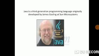 1ST LECTURE INTRO TO JAVA