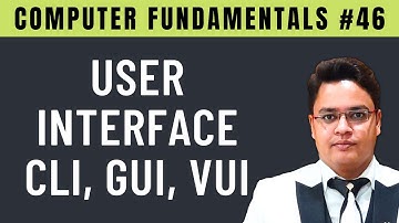 User Interface (UI) in Computer | CLI, GUI, VUI | Types, Advantages & Disadvantages #46