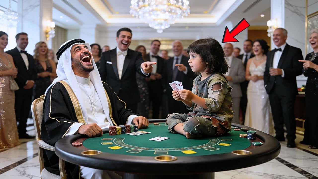 “POKERDE BENİ YEN, SENİ EVLAT EDİNEYİM” DEDİ MİLYARDER ALAYLA… AMA 2 DAKİKA SONRA YOKSUL KIZ HERKESİ