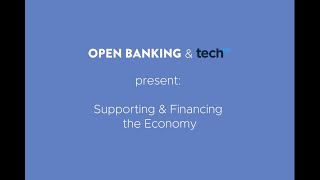 OBIE & TechUK webinar: 'Supporting & Financing the Economy'