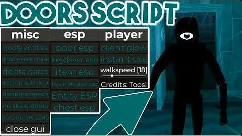 BEST Roblox DOORS Script GUI [Pastebin 2023]