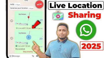 How to Share Location on WhatsApp 2025 | Send Live Location in WhatsApp