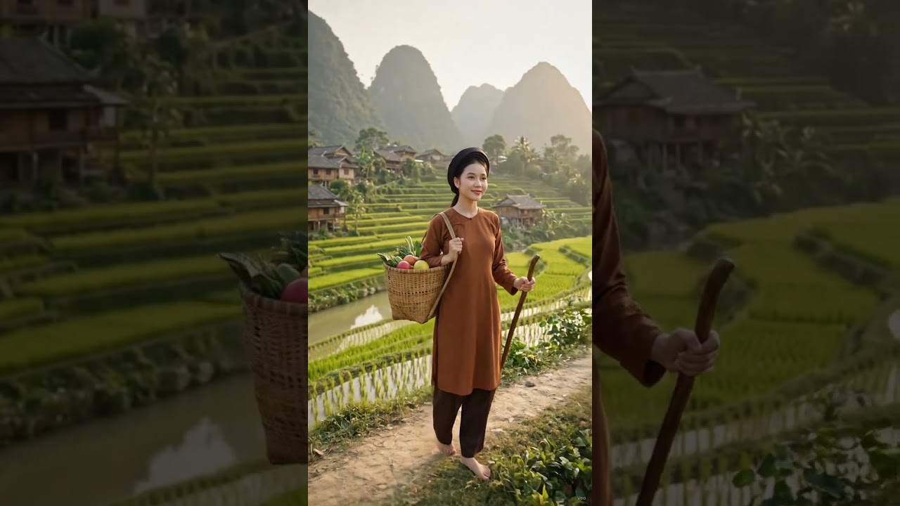 Embracing the Beauty of Vietnam: Simple Village Life #VietnamVillageDiary #CountryLife