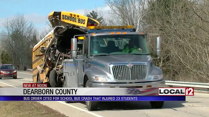 School bus driver cited for crash with Rumpke truck in Dearborn County
