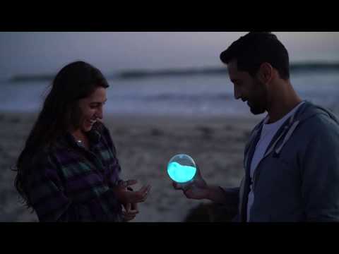 Introducing the Bioluminescent Bio-Orb (at the beach)