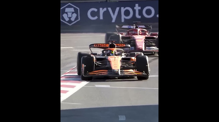 Piastri and Leclerc Drift | MY EYES | F1 Baku 2024