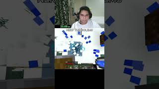 Golems in bedrock have insane reach  #minecraft