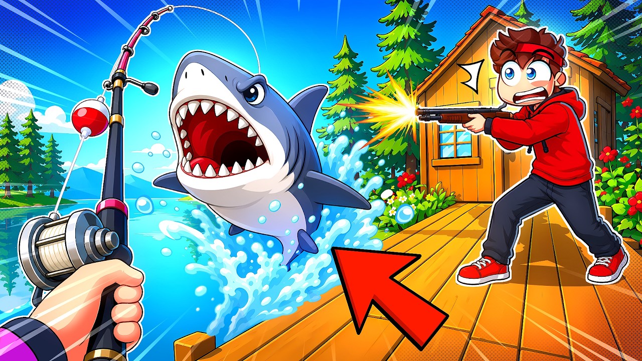 J'ai PECHÉ le poisson le plus PUISSANT mais ca s'est mal passé sur How to Fish !