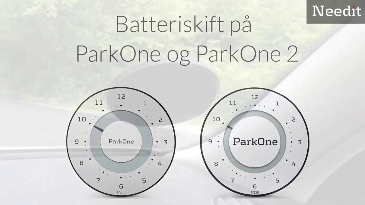 ParkOne batteriskift - på den rigtige måde - YouTube