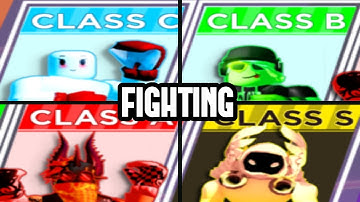 Fighting in every class (Roblox Boxing League)