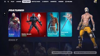 FORTNITE RETURNS TRAVIS SCOTT KRATOS EDDIE BROCK AND MORE JUST LOOK AT THIS!! Travis scott come back