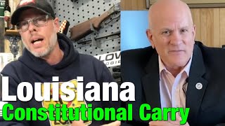 Louisiana constitutional carry bill introduced by Rep. Danny McCormick