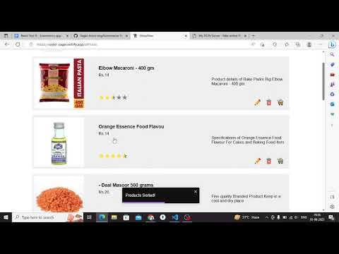 React test: Ecommerce app || Coding Ninjas