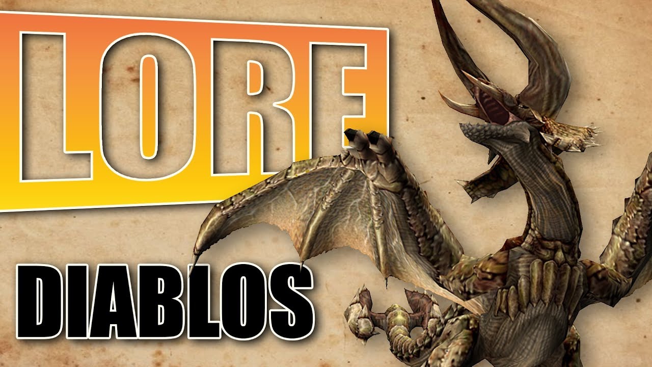 Monster Hunter Lore: Diablos and Black Diablos (New World) / X