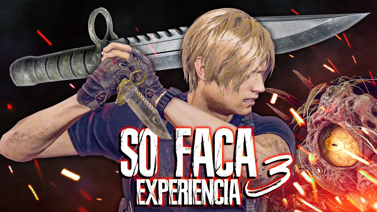 Só FACA é possível? - RESIDENT EVIL 4 REMAKE - EXPERIÊNCIA - PT 3