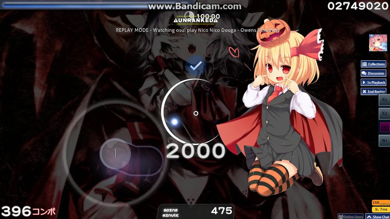 Osu Seoul Touhou Edition Skin Youtube