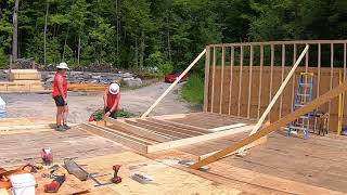Lakehouse Build  EP19  First Floor Walls!