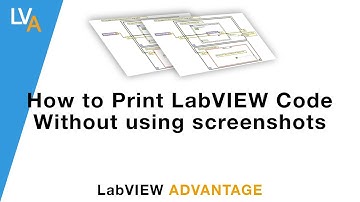 How to print LabVIEW code without using screenshots