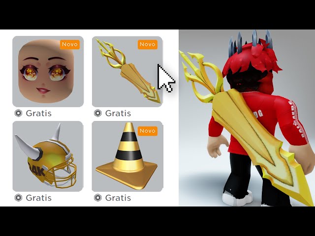 RAPIDO! NOVOS ITENS GRATIS ANO NOVO 2023, TEMPO LIMITADO no ROBLOX!  (ESPECIAIS) 