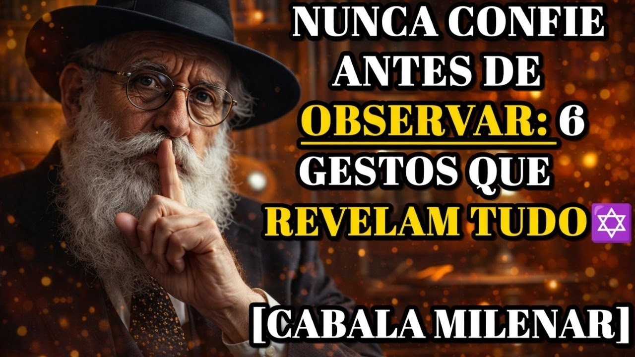 6 Maneiras de Reconhecer Uma Pessoa em 10 Segundos (E Ela Não Vai Perceber) | Sabedoria Judaica