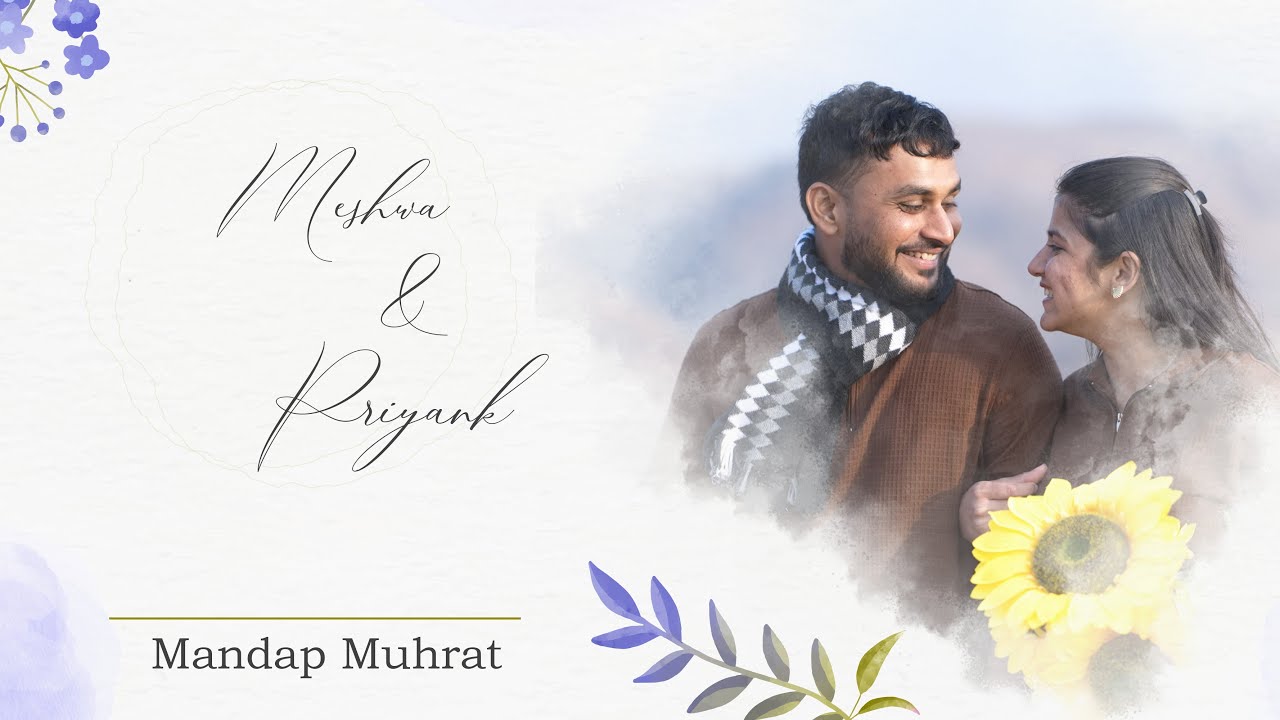 🔴LIVE || Meshwa And Priyank || Mandap Muhrat || Parsa || By Prem Studio Live