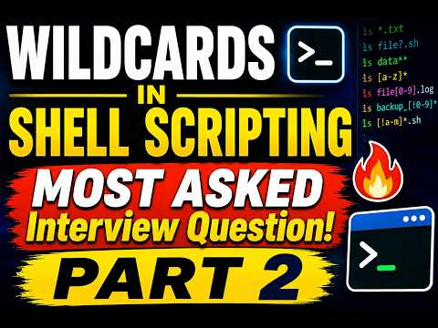 Wildcards In Linux With Examples | Wildcards in shell scripting | Shell ...