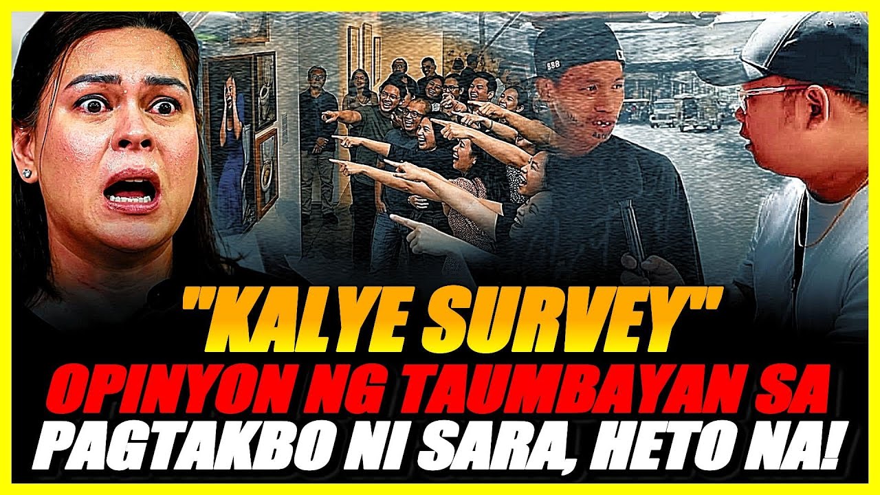 MAKAPANINDIG BALAHIBO SAGOT NG TAUMBAYAN SA PAG TAKBO NI SARA PANOORIN