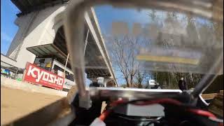 タミヤ　ファイティングバギー　ローカルレース予選第二ヒート　好調かと思いきや、ボールデフが緩み空回り、もがき喘ぐファイティング