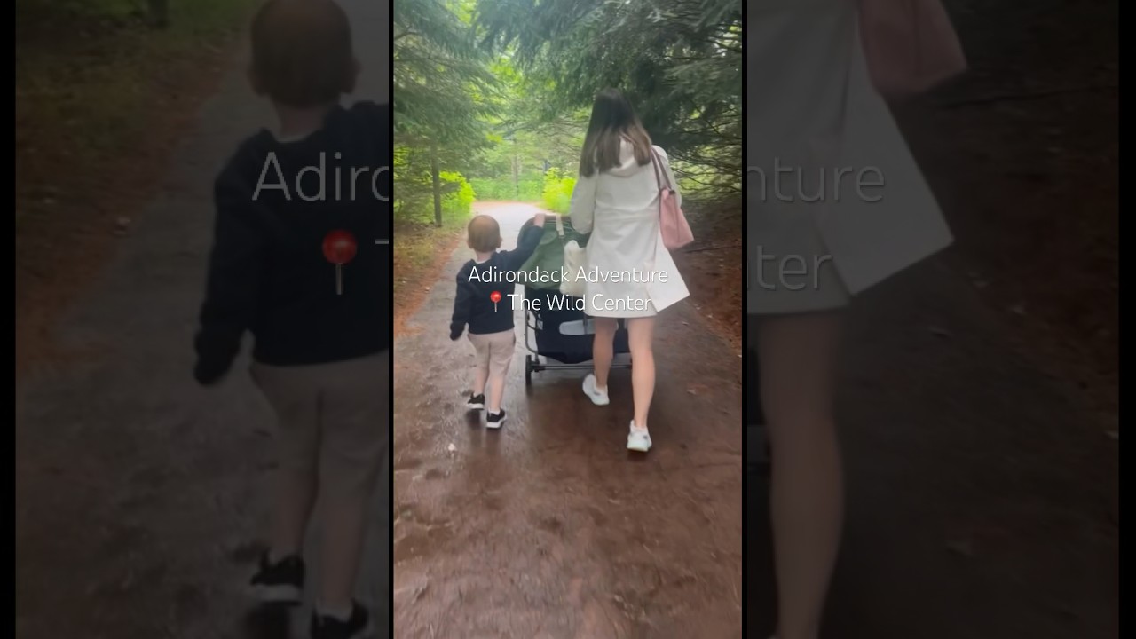 Exploring the Adirondacks! 🐻#travelvlog #adirondacks #toddlermom #travelwithme #travelwithkids