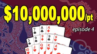 $10M PER POINT! CHINESE POKER #chinesepoker screenshot 1