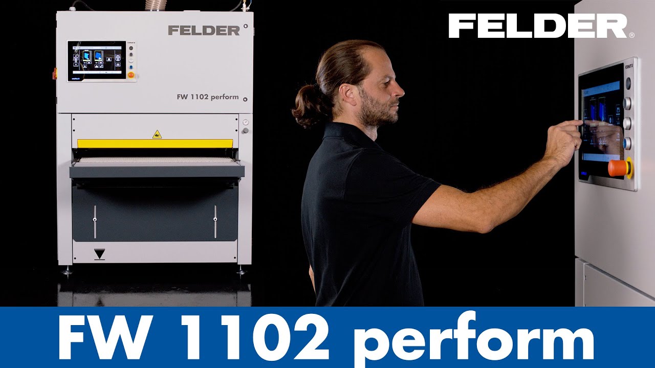 Felder® FW 1102 Breitbandschleifmaschine | Felder-Group