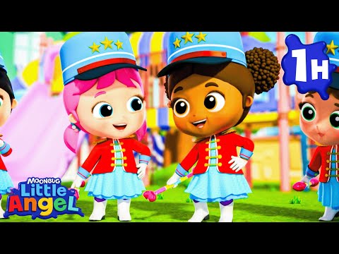My First Parade | Desfile Del Colegio | Canciones para aprender Inglés🎵| Little Angel Español