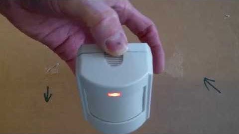 Concord 4 or Simon Replace Batteries Wireless Motion