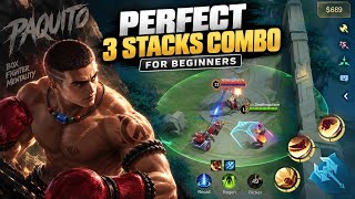Paquito PERFECT 3 STACKS COMBO for beginners  | INSTANT DELETE  