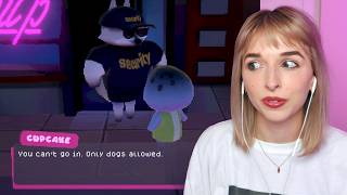 sneaking into the club......